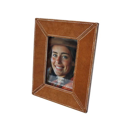 Faux Calf Cowhide Tabletop Frame by Ashland®